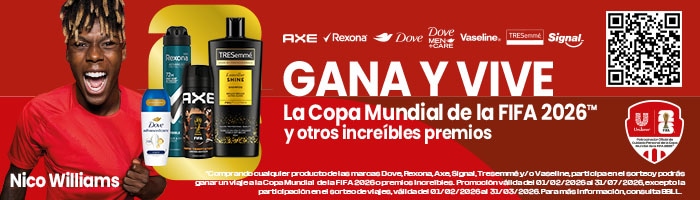 Compra cualquier producto de las marcas participantes: Rexona, Dove, Axe, Tresemmé, Signal